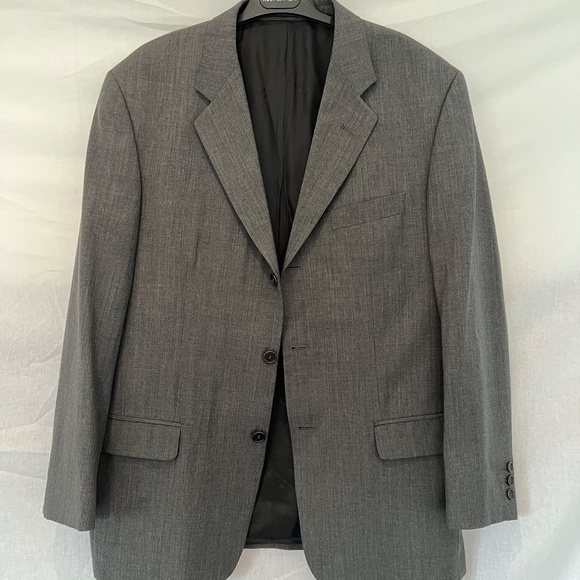 BALMAIN - Vintage and Rare Mens Three Button Suit Made in Italy Size 40R 80% OFF - Picture 4 of 11